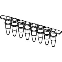 Barrette de 8 tubes PCR 0,2 ml (7,3 x 77,2 mm)