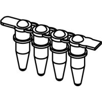 Barrette de 4 tubes PCR 0,2 ml (10,2 x 37,2 mm)