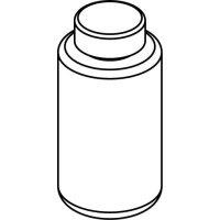 Bouteille 250 ml, fond plat (62 x 122 mm), Herolab® no. 25 34 01